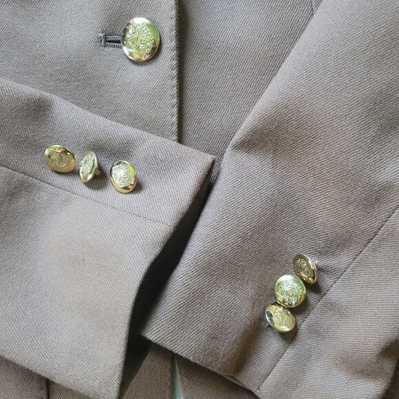 Vintage Aquascutum Camel Blazer, sz XS - Picture 10 of 17